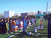 和泉少年サッカー“テクノステージ和泉杯”開催